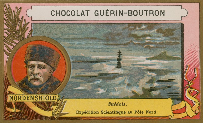 Adolf Erik Nordenskiold, 19. századi finn-svéd felfedező alkotó: French School