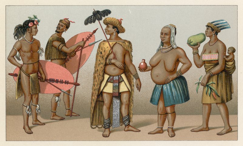 Afrika jelmez alkotó: French School