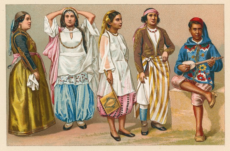 Afrika jelmez alkotó: French School