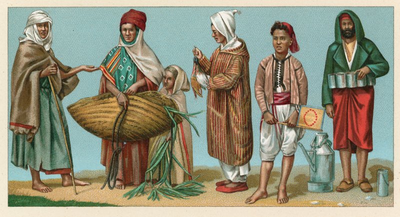 Afrika jelmez alkotó: French School