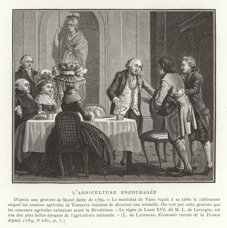 A mezőgazdaság ösztönzése alkotó: French School
