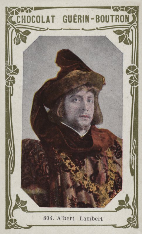 Albert Lambert (színes fotó) alkotó: French School