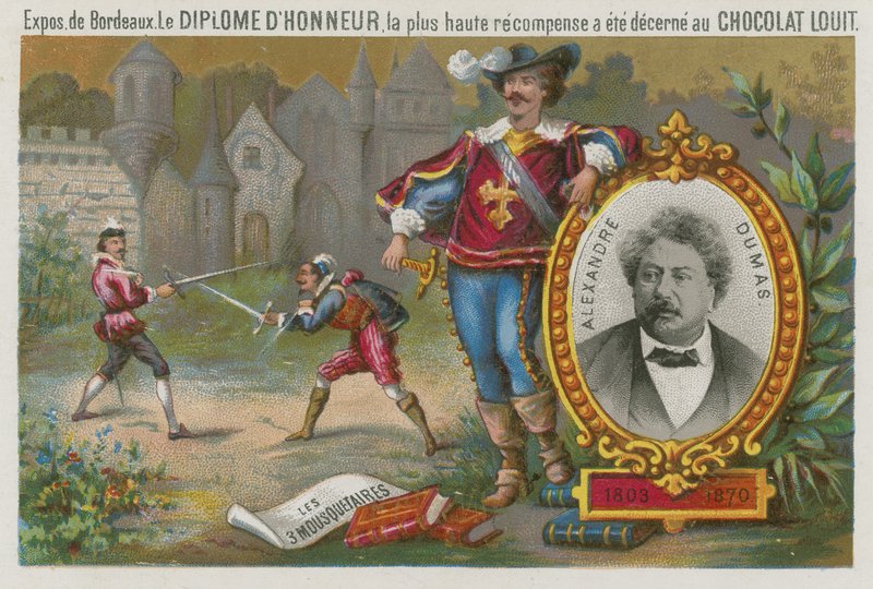Alexander Dumas (1803-1870) alkotó: French School