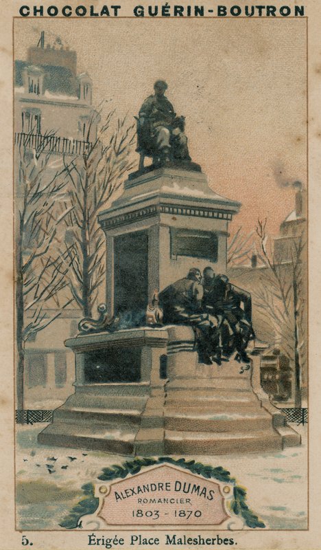 Alexandre Dumas, regényíró, 1803-1870, Felállított hely Malesherbes alkotó: French School