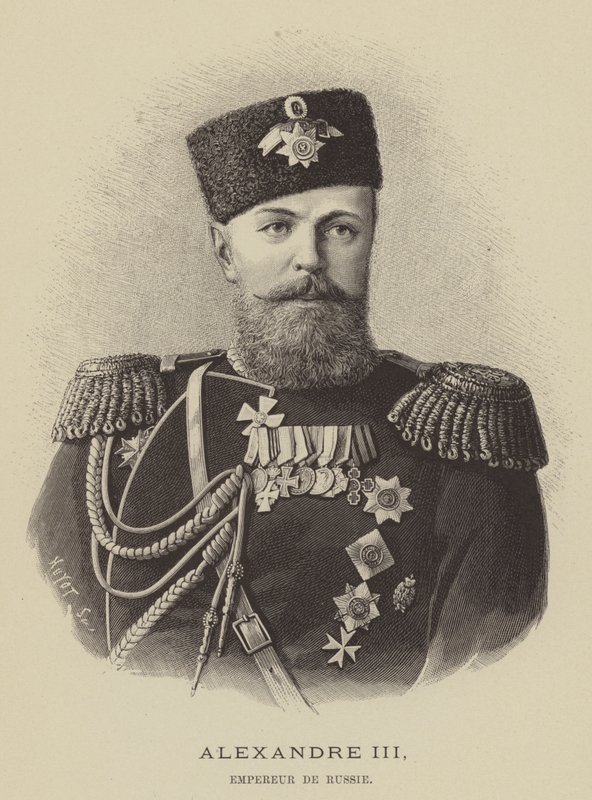 Sándor, Oroszország császára III alkotó: French School