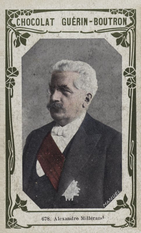Alexandre Millerand (színes fotó) alkotó: French School
