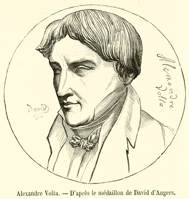 Alexandre Volta (metszet) alkotó: French School