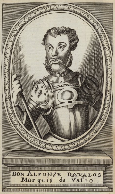 Alfonso dAvalos dAquino alkotó: French School