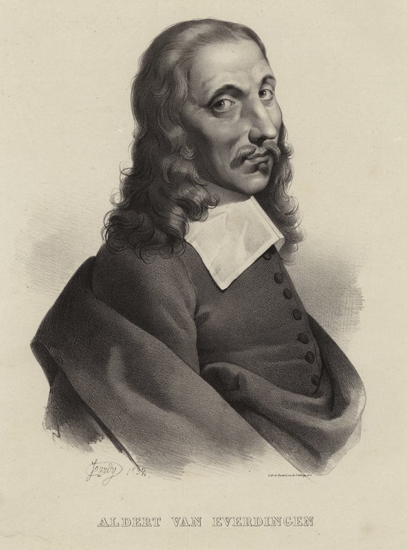 Allaert van Everdingen holland művész alkotó: French School