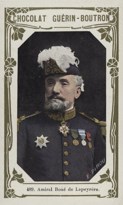 Boue de Lapeyrere admirális (színes fotó) alkotó: French School