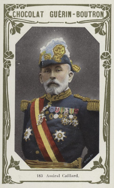 Amiral Caillard (színes fotó) alkotó: French School