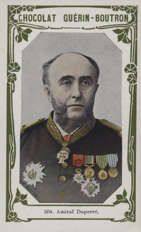 Amiral Duperre (coloured photo) alkotó: French School