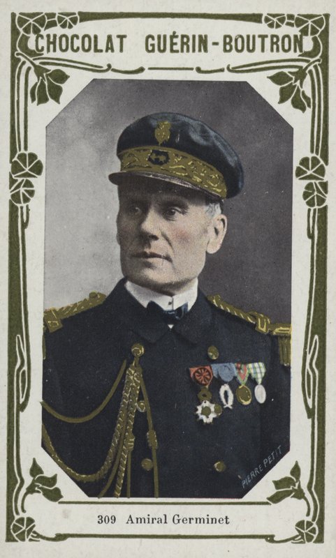 Amiral Germinet (színes fotó) alkotó: French School