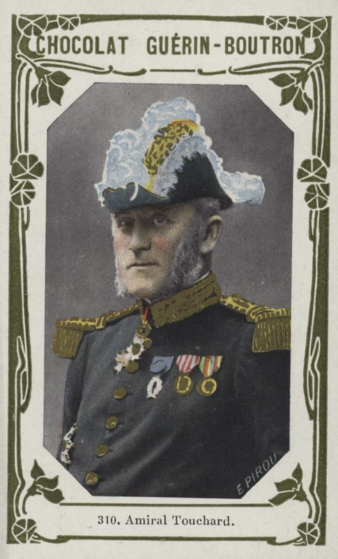 Amiral Touchard (színes fotó) alkotó: French School