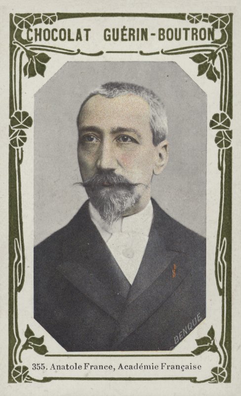 Anatole France, Francia Akadémia (színes fotó) alkotó: French School