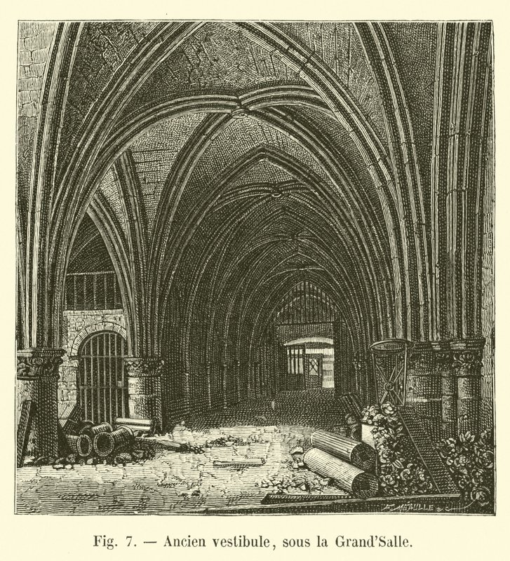 Régi előszoba, a GrandSalle alatt alkotó: French School
