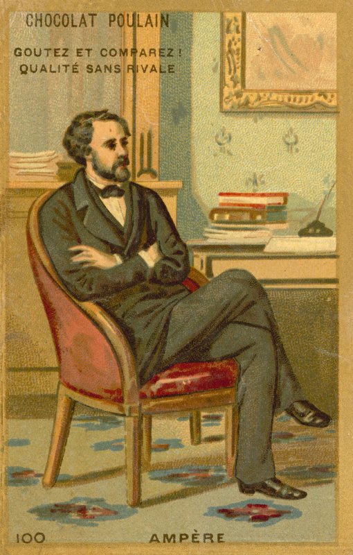 Andre-Marie Ampere francia fizikus alkotó: French School
