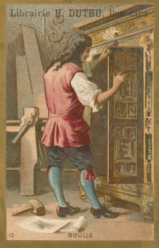 Andre Charles Boulle (1642-1732), francia bútorasztalos alkotó: French School