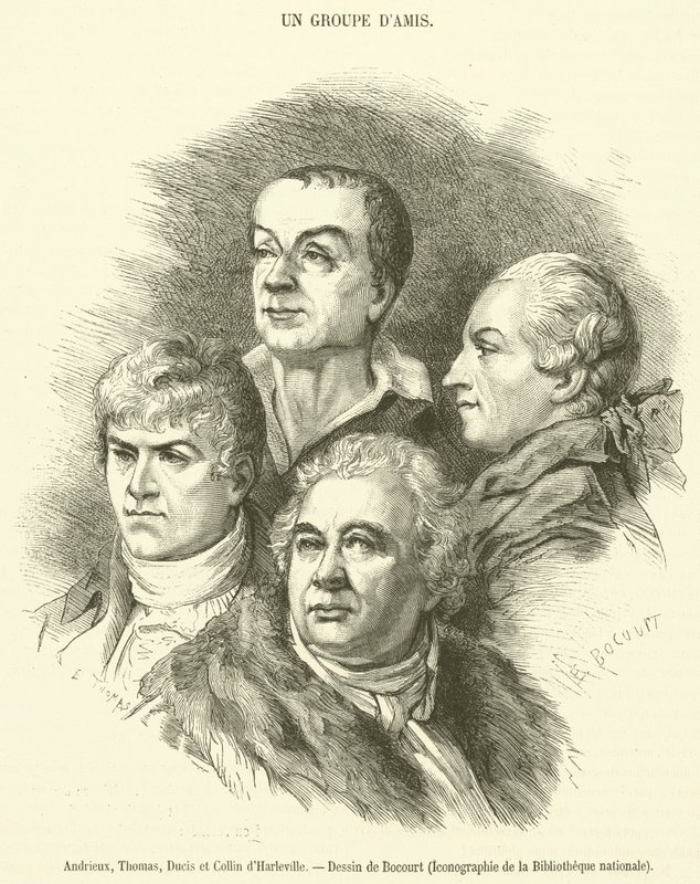 Andrieux, Thomas, Ducis és Collin d
