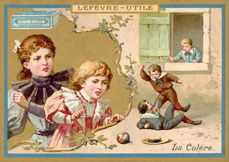 Harag (chromolitho) alkotó: French School