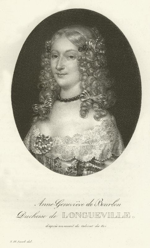 Anne-Geneviève de Bourbon, Longueville hercegnője alkotó: French School