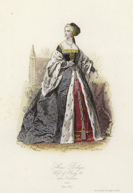 Anne Boleyn, az angol VIII. Henrik második felesége alkotó: French School