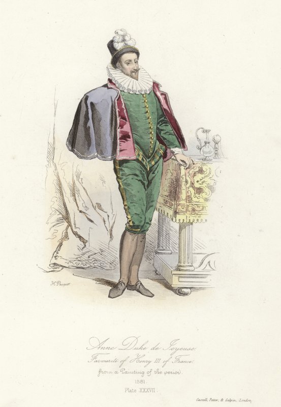 Anne, Joyeuse hercege, III. Henrik francia kedvence alkotó: French School