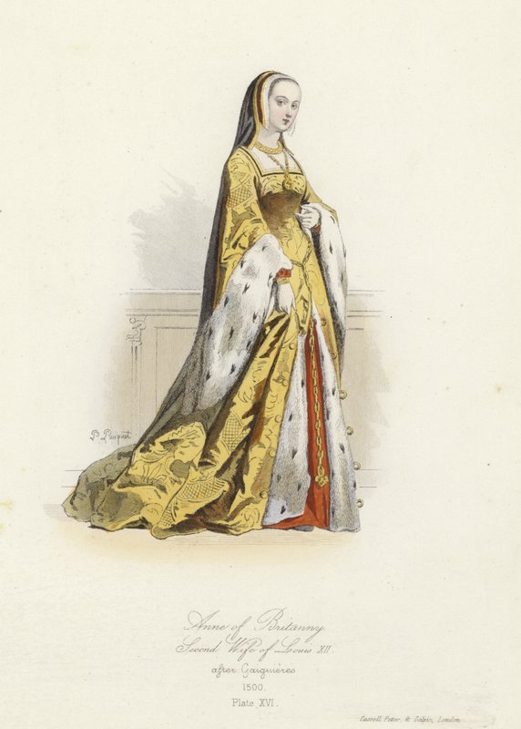 Bretagne-i Anna, Franciaország XII. Lajos második felesége alkotó: French School