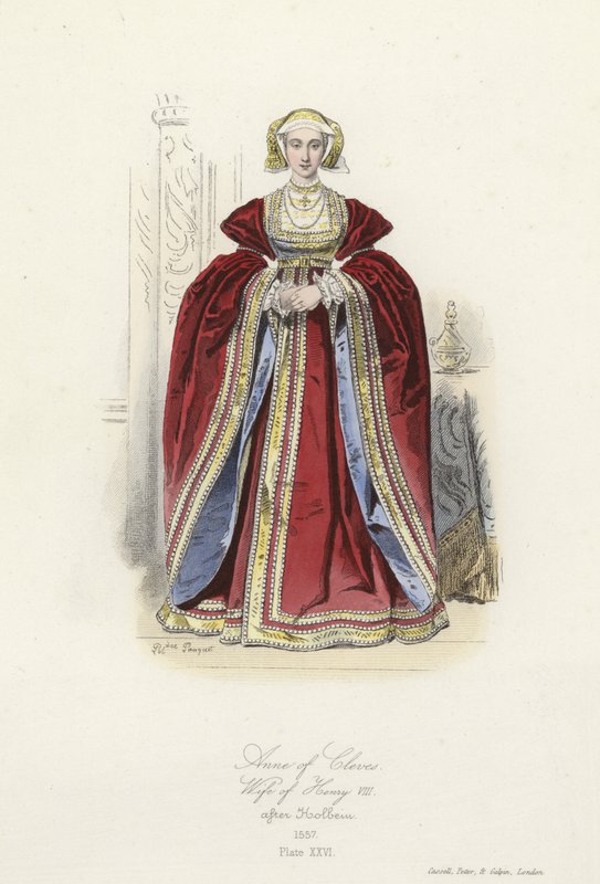 Anne of Cleves, az angol VIII. Henrik negyedik felesége alkotó: French School