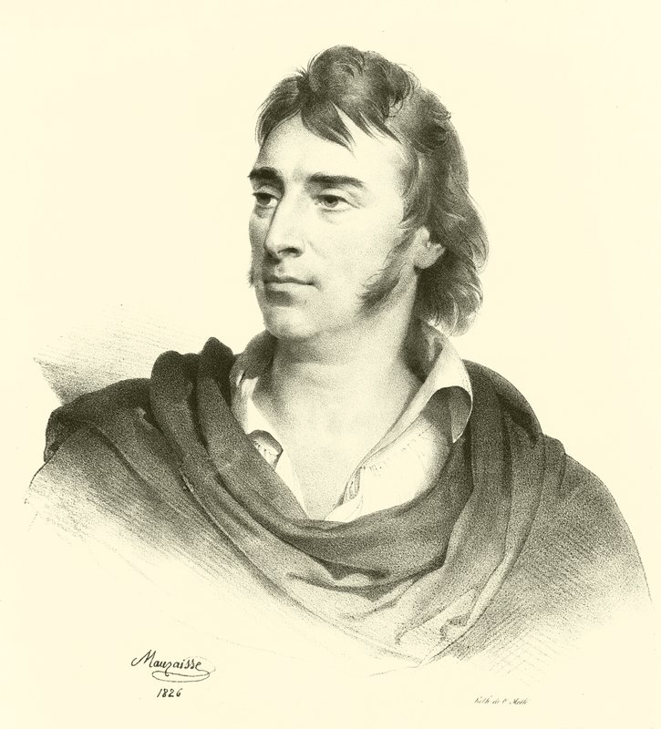 Antoine-Jean Gros, portré (metszet) alkotó: French School
