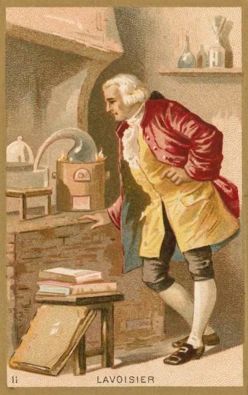 Antoine Lavoisier francia kémikus alkotó: French School