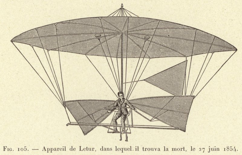 Letur készüléke, amelyben meghalt, 1854. június 27. (metszet) alkotó: French School