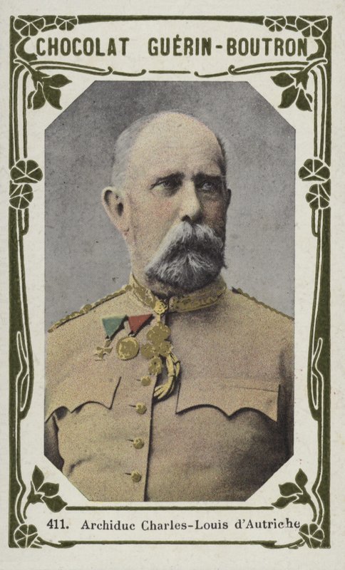 Károly-Lajos osztrák főherceg (színes fotó) alkotó: French School