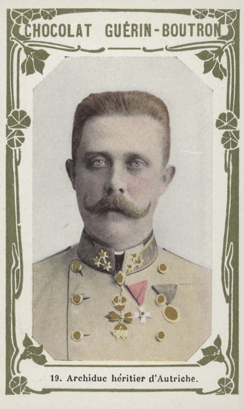 Ausztria örökös főhercege (színes fotó) alkotó: French School