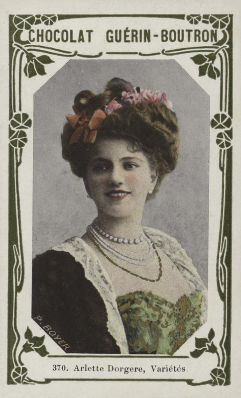 Arlette Dorgere, Varietes (színes fotó) alkotó: French School