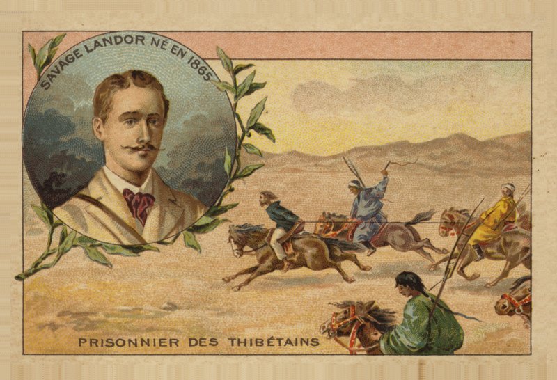 Arnold Henry Savage Landor fogságba esett Tibetben alkotó: French School