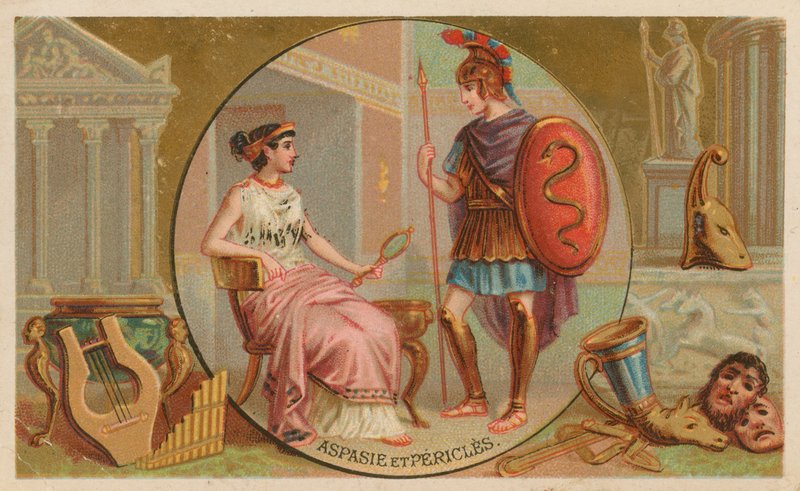 Aspasia és Periklész alkotó: French School