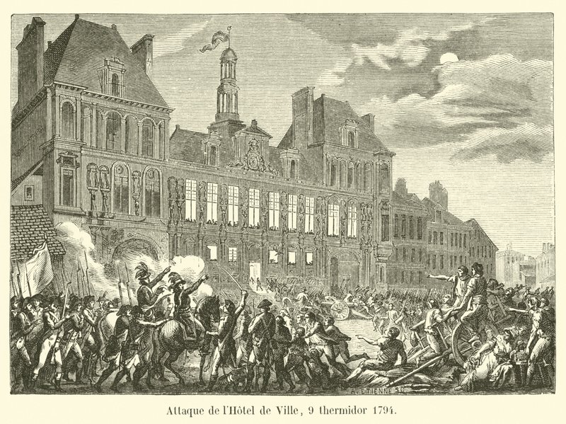 Támadás a Hôtel de Ville ellen, 9. Thermidor 1794 alkotó: French School