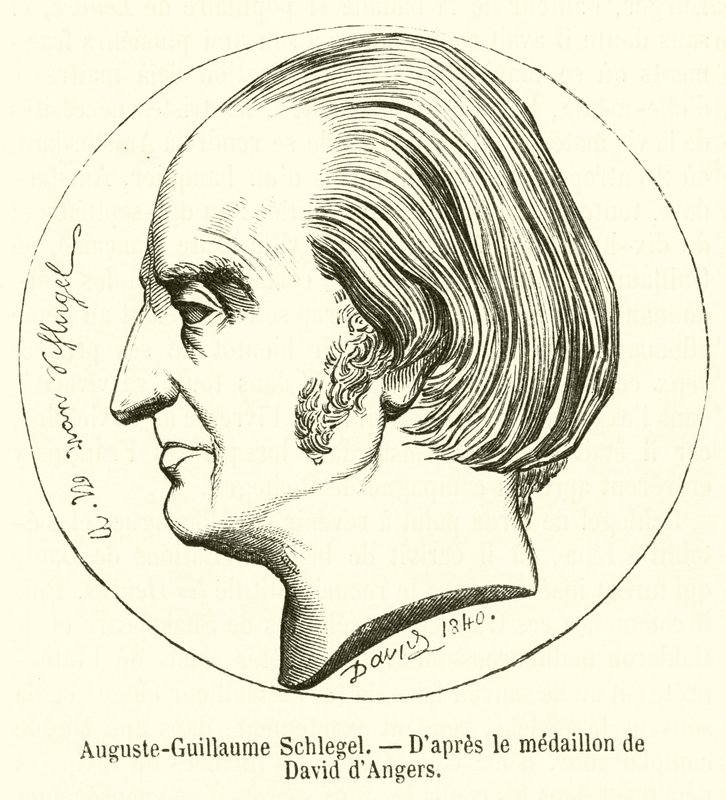 Auguste-Guillaume Schlegel (metszet) alkotó: French School