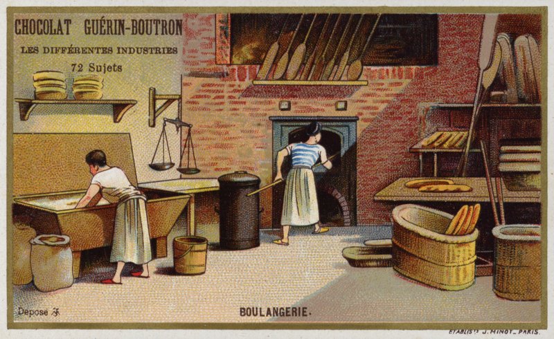 Pékség (chromolitho) alkotó: French School