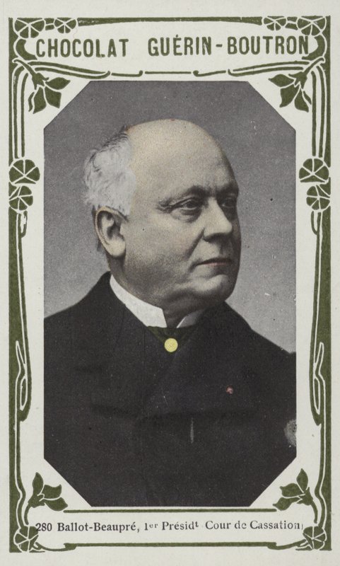 Ballot-Beaupre, a Semmítőszék első elnöke (színes fotó) alkotó: French School