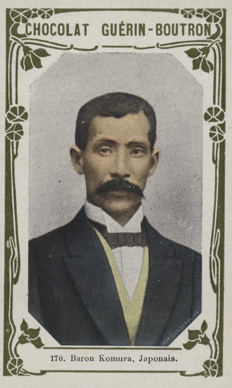 Komura báró, japán (színes fotó) alkotó: French School