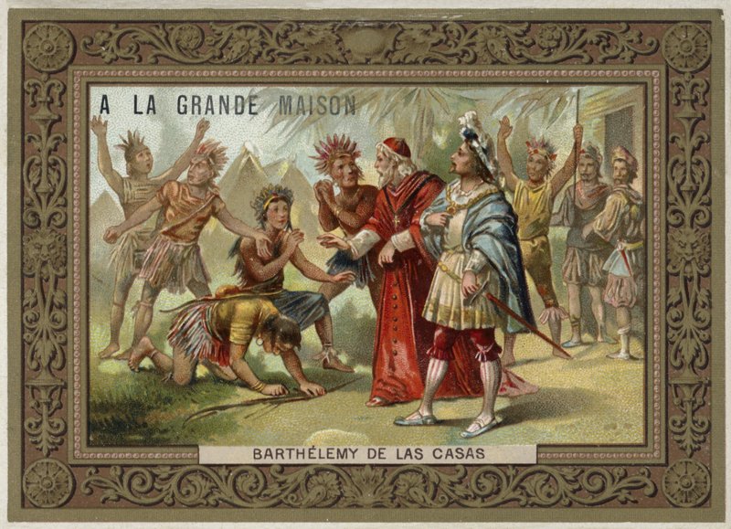 Bartolome de las Casas, 16. századi spanyol történész; társadalomreformátor és domonkos szerzetes alkotó: French School