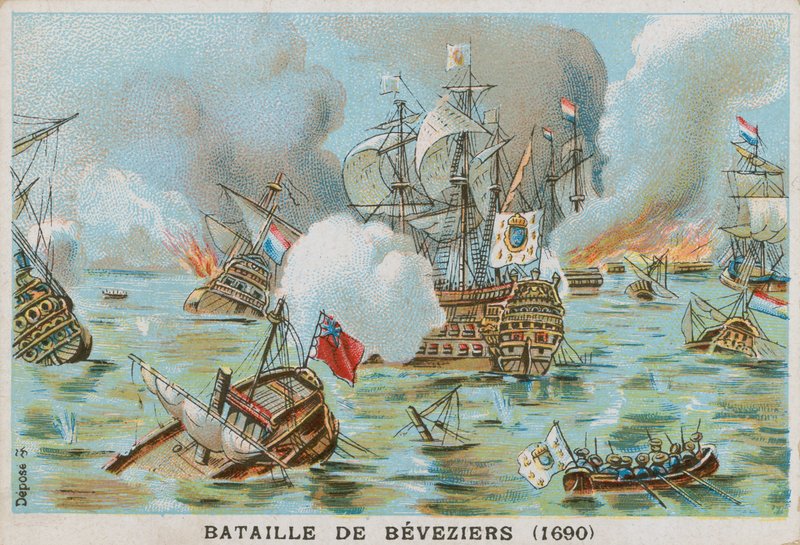 Beachy Head-i csata (Bevesiers-i csata), 1690 alkotó: French School