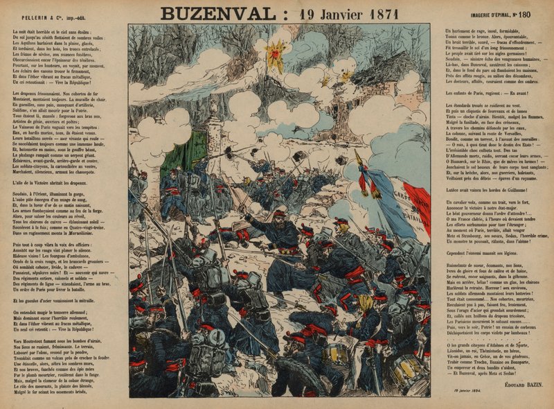 Buzenvali csata, francia-porosz háború alkotó: French School