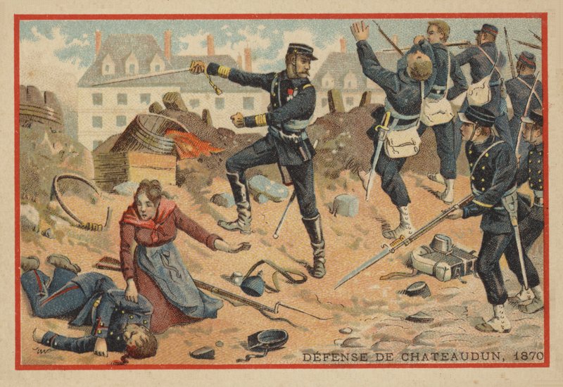Chateaudun-i csata, 1870 alkotó: French School