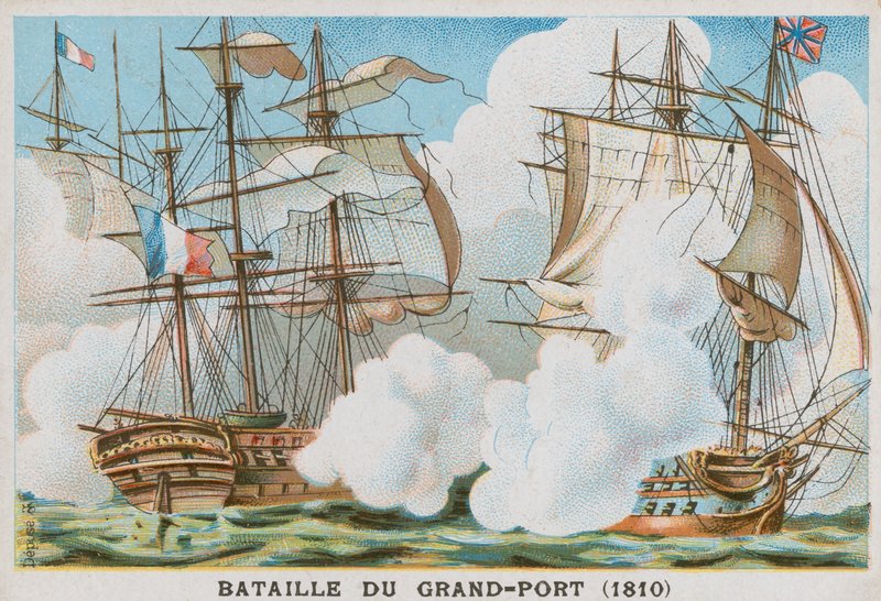 Grand Port-i csata, 1810 alkotó: French School