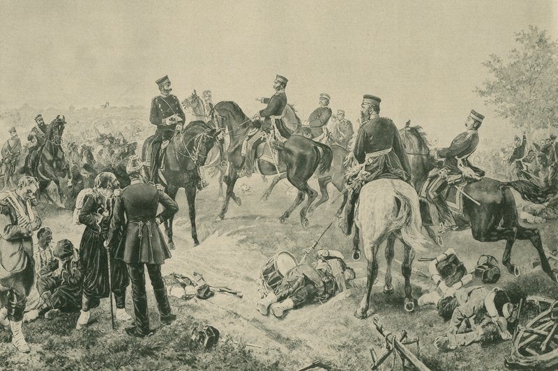 Gravelotte-i csata, francia-porosz háború, 1870. augusztus 18 alkotó: French School