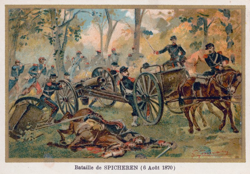 Spichereni csata, keverés védelme alkotó: French School