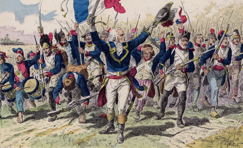 Valmy-i csata alkotó: French School